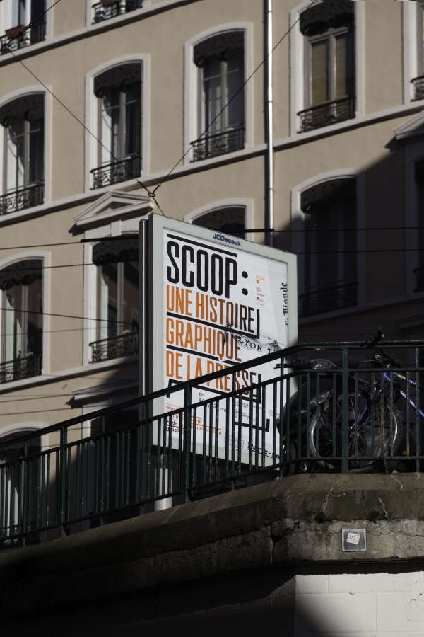 “Scoop, Une histoire graphique de la presse”, 2015-2016, musée de l’Imprimerie et de la Communication graphique